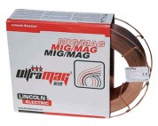 Проволока сварочная омедненная Lincoln Electric ULTRAMAG® G4Si1  (ф1,6мм; 15кг) 